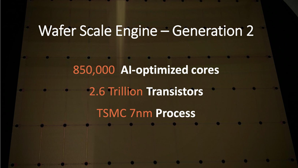 世界最大AI处理器升级7nm工艺：85万核心、2.6万亿晶体管