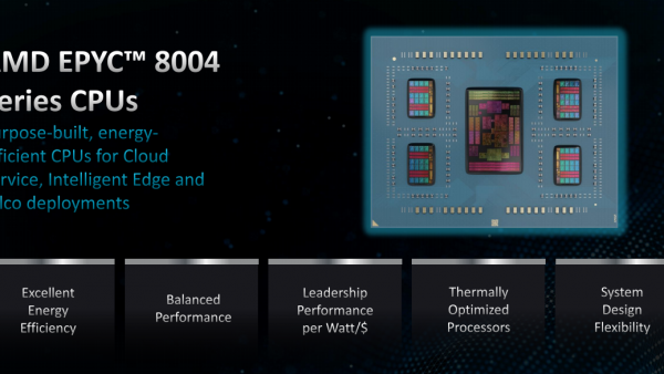 64核压境！AMD EPYC 8004系列欲洗牌边缘计算